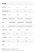Flare TT Board specifications specifications