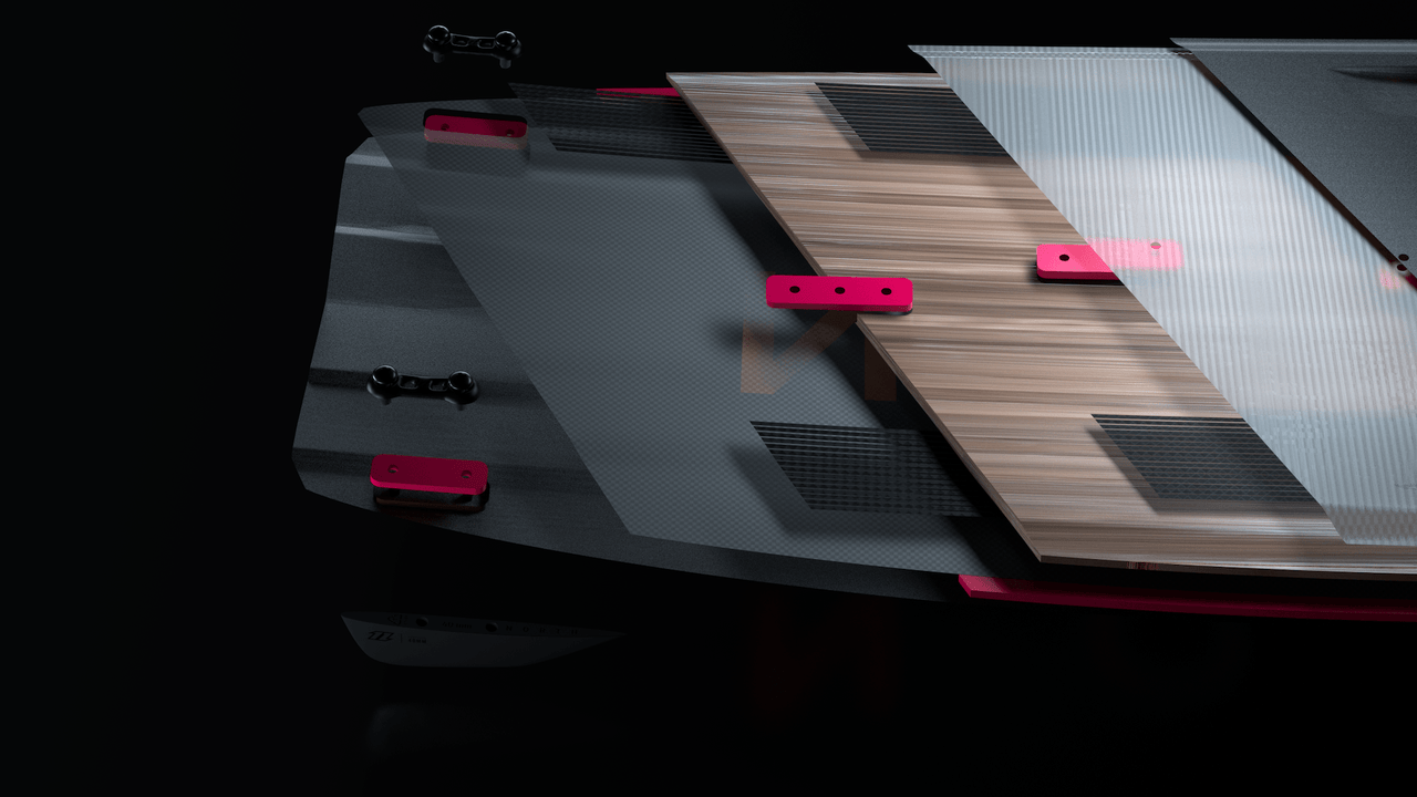 Focus Hybrid TT Board - Hybrid carbon construction technology