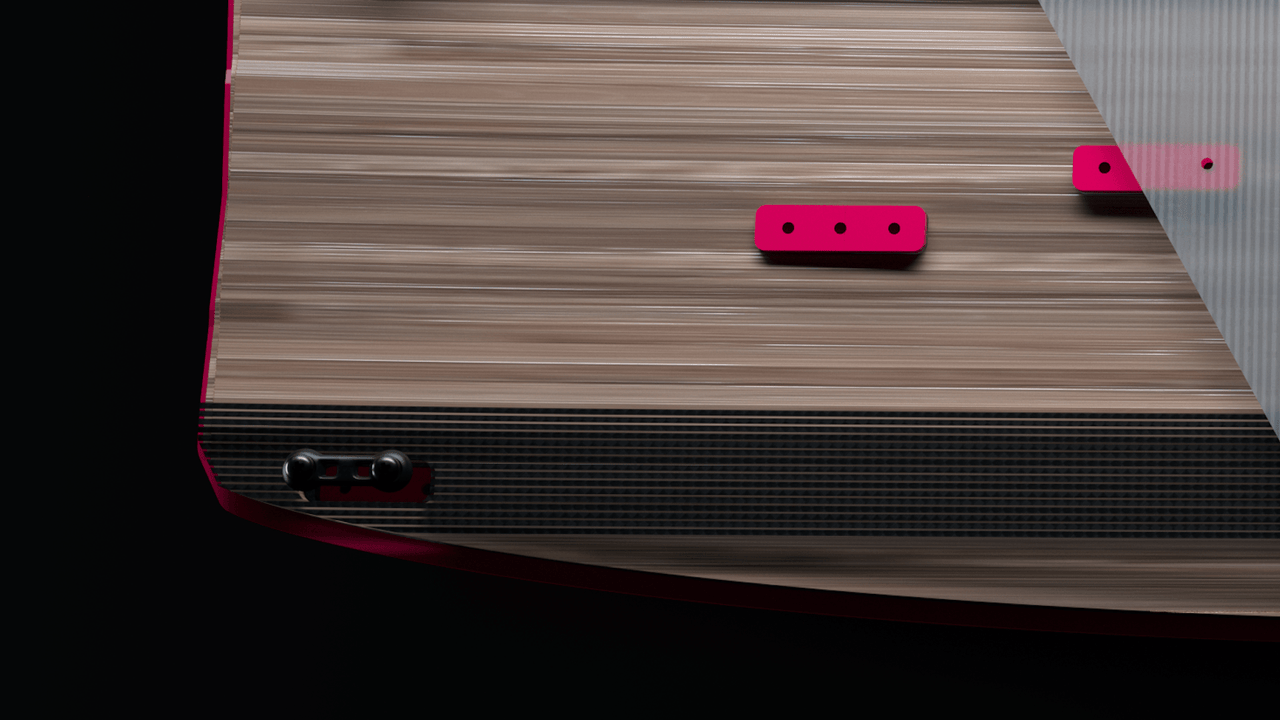 Focus Hybrid TT Board - Lightweight, impact resistant eco core technology