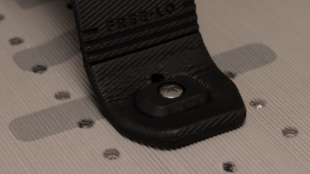 Free-Lo Strap - Low-profile micro-adjustment washers technology