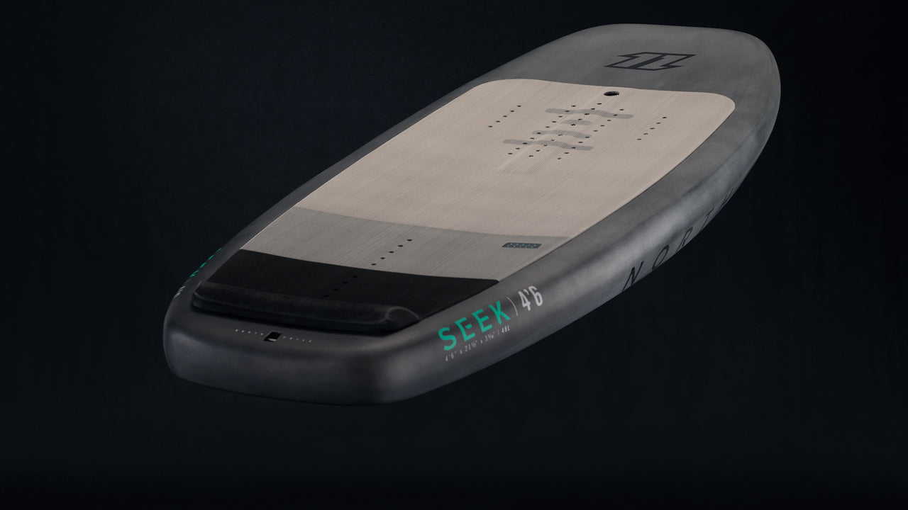 Seek Foil Board - Deeper recessed single concave deck technology