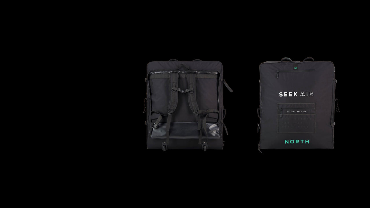 Travel-friendly backpack with rollers image