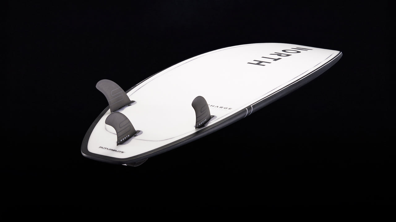 Charge Surfboard - Recommended Hexcel Coremat fins technology