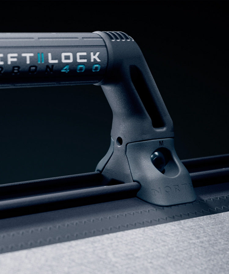 <p>Slide and lock</p>