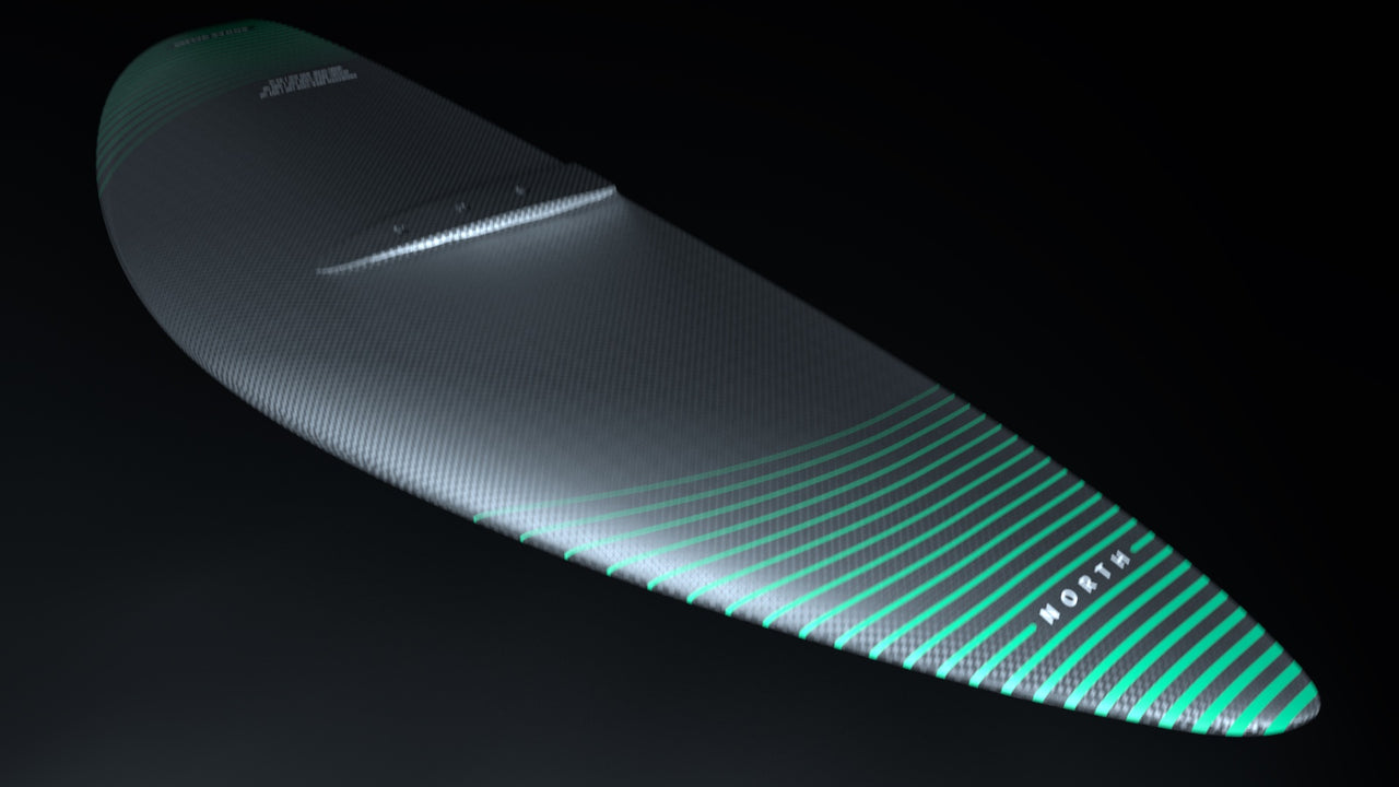 Pair with an efficient hydrofoil wing with low stall speed image