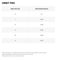 Orbit Pro Kite specifications specifications