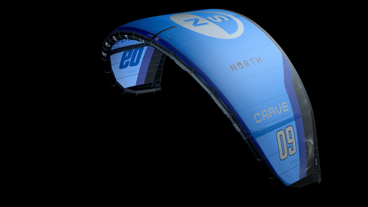 Carve Kite - Fast-launching swept leading edge design technology