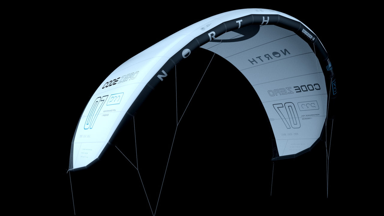 Code Zero Pro Kite - Bridle optimised for more control technology