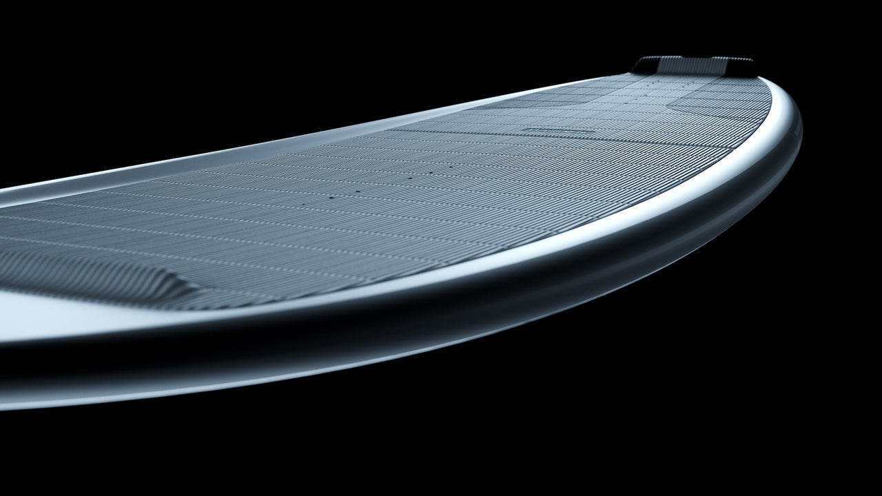 No-slip deck grip with toe bump and rear wedge kicker image
