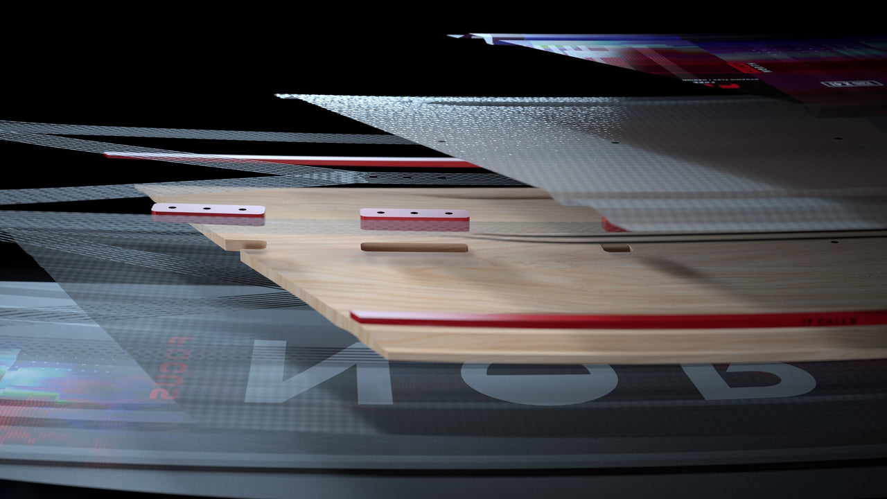 Focus Hybrid TT Board - Lightweight, impact-resistant core technology