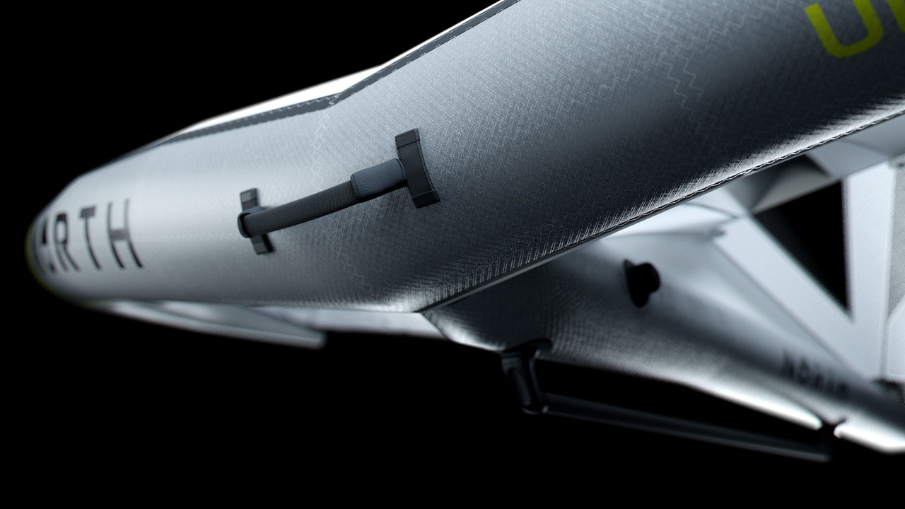 Detachable low drag tow handle image