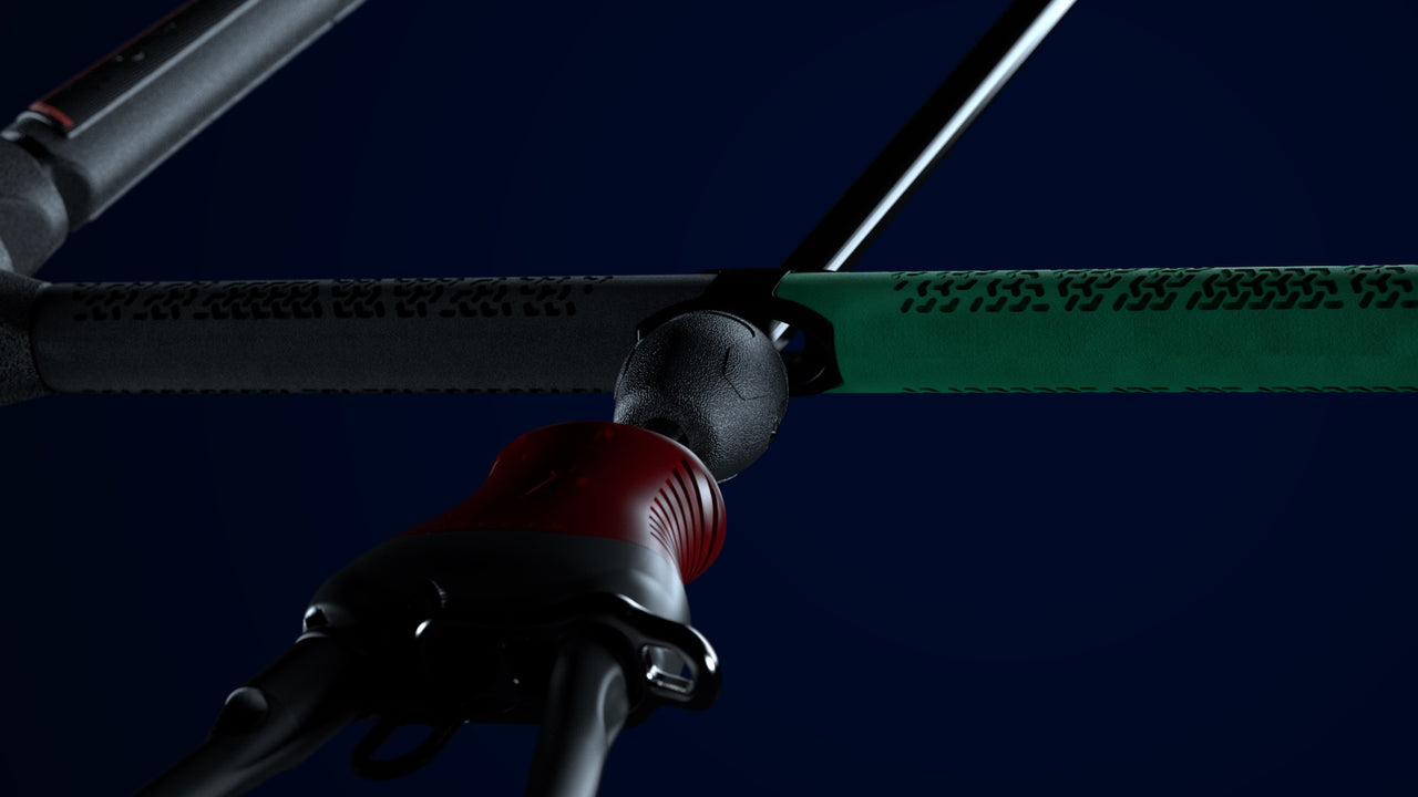 Custom low-friction spinning handle image