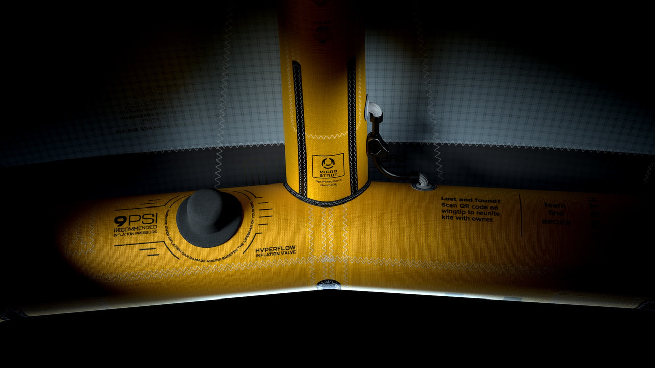 Orbit Ultra Kite - HyperFlow with refined strut isolation capacity technology