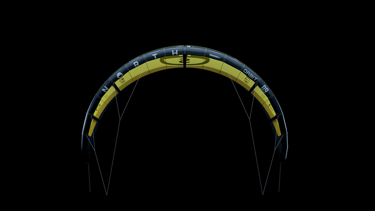Orbit Kite - Segmented curved arc-design technology