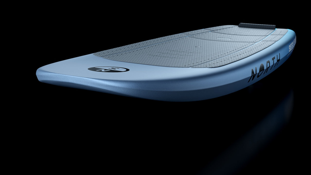 Deep recessed single concave deck image