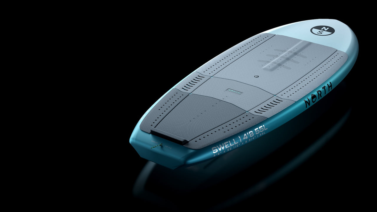 Swell Foil Board - Non-abrasive high traction deck grip technology