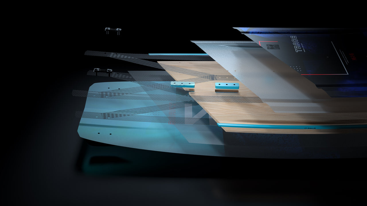 Trace TT Board - New Biaxial Hybrid Carbon construction technology