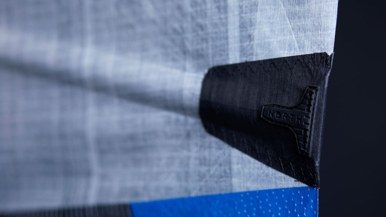 North X-Over - Integrated Batten Pockets with Double Tunnel technology