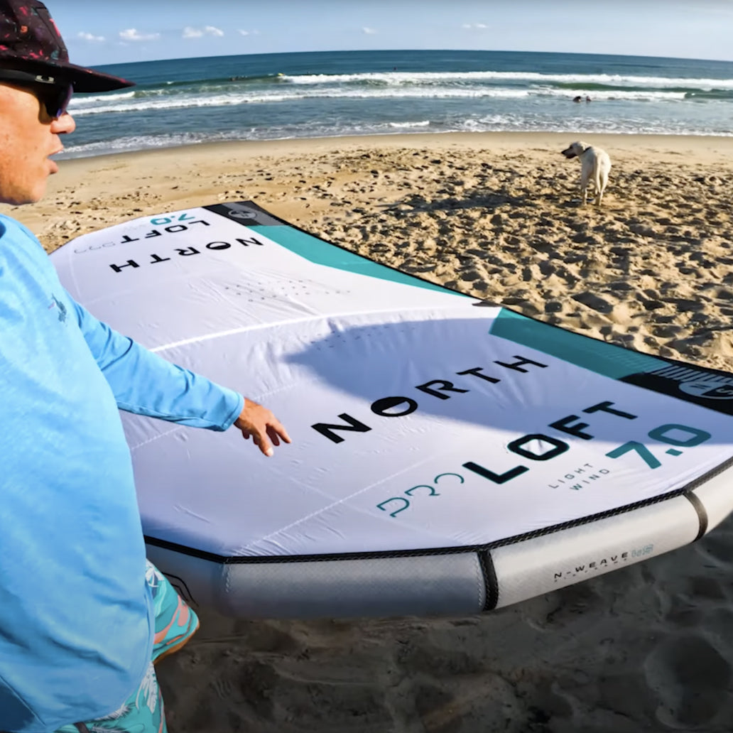 Light Wind Winging Journey: North 2024 Loft Pro - REAL Watersports