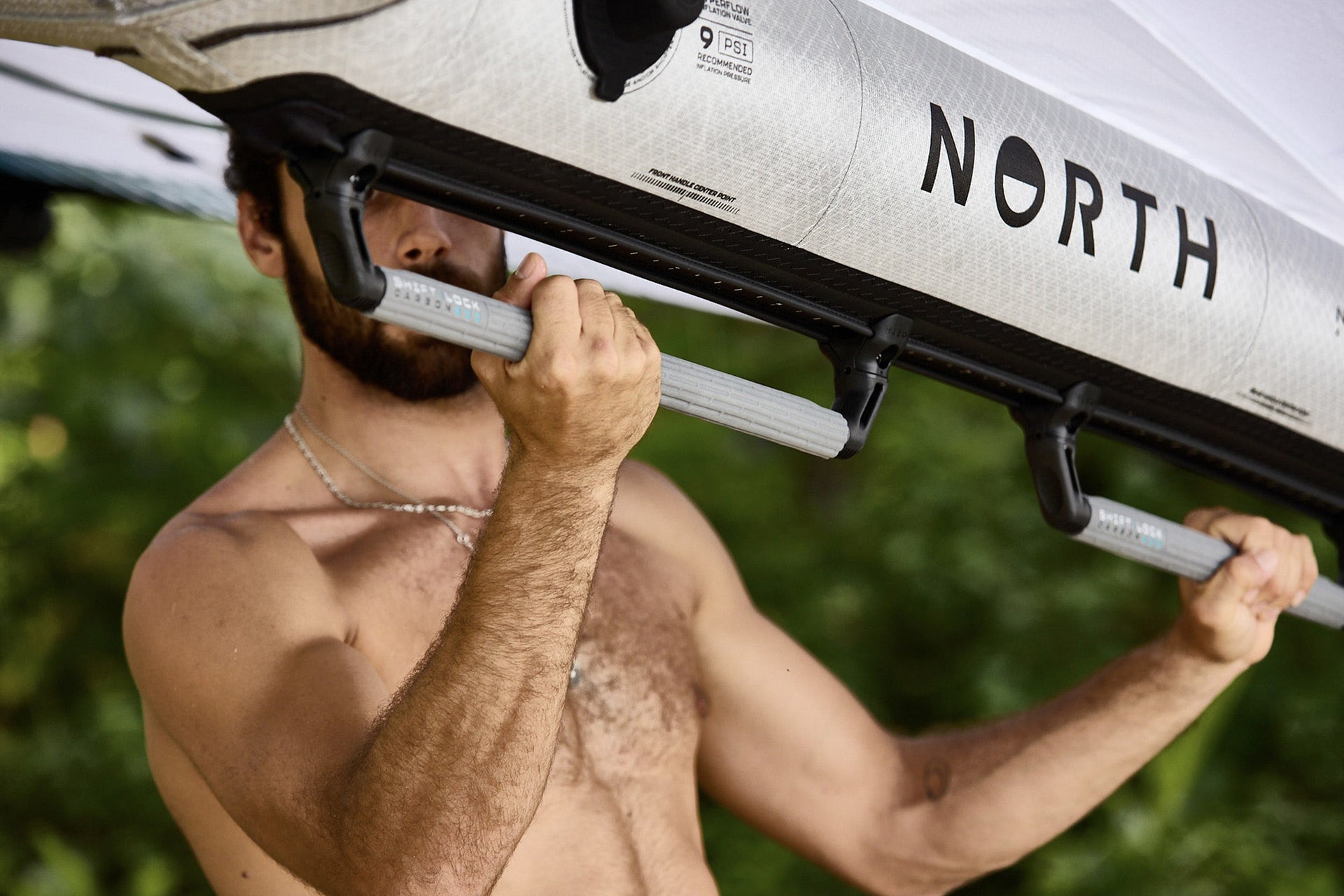 North ShiftLock Carbon Wing Handle Marketing Image 3