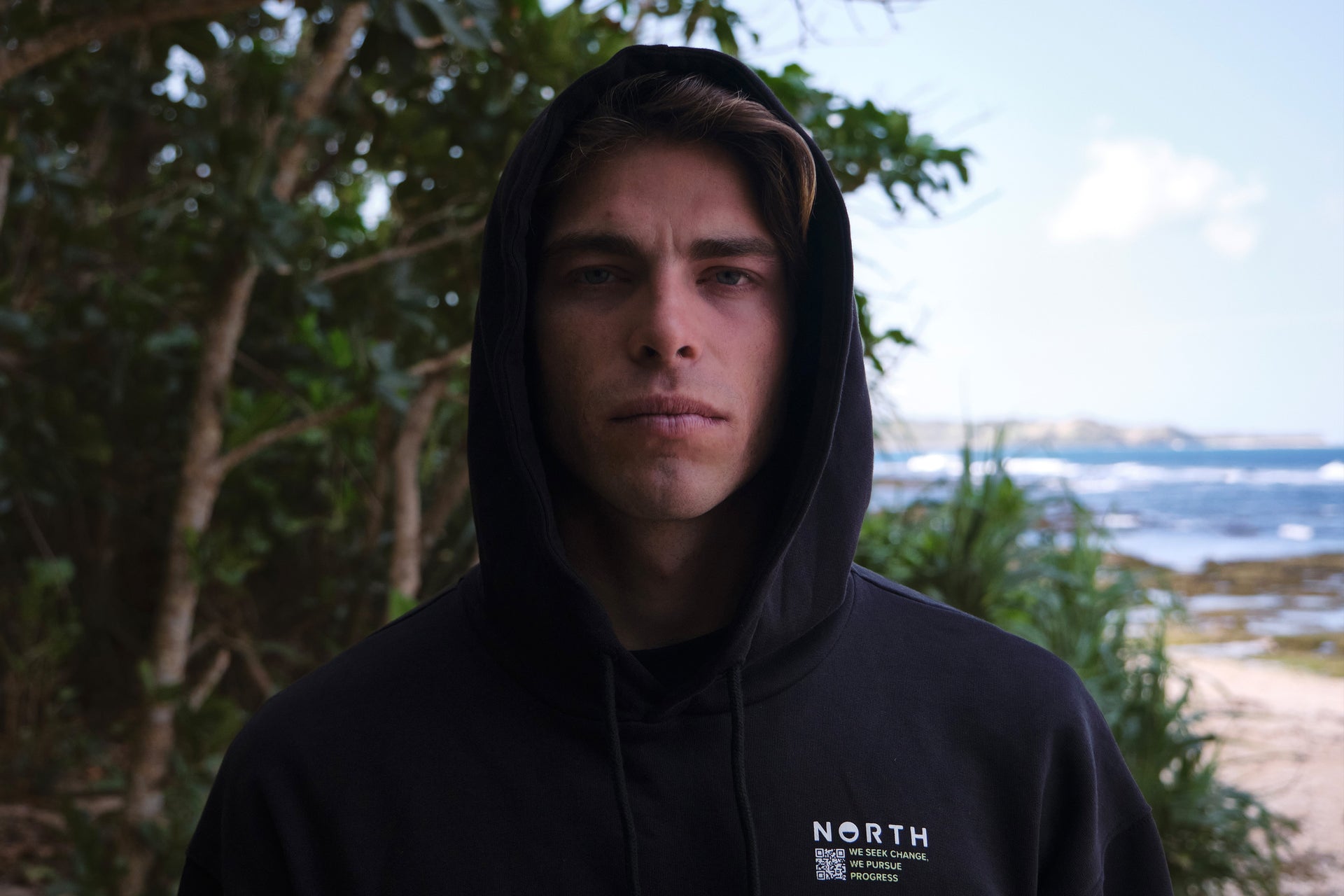 North Progress Hood Sweat Marketing Image 1
