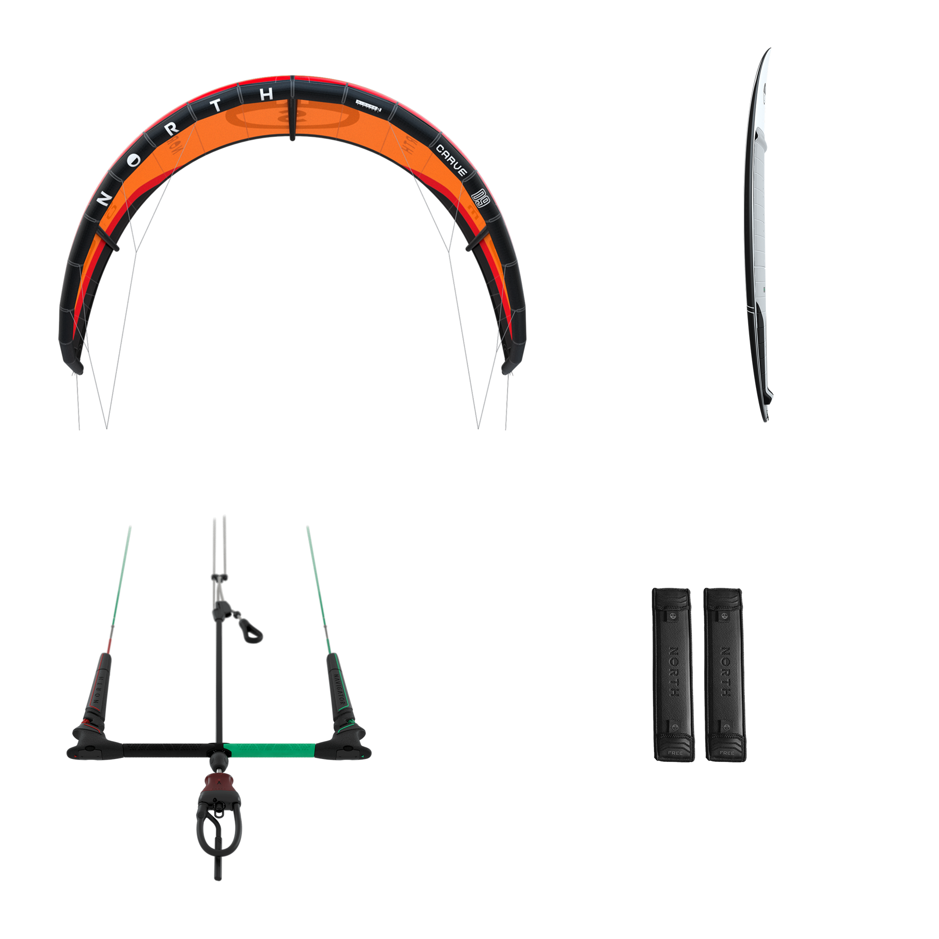 North Surf Essential Kite Set 2026 none 2