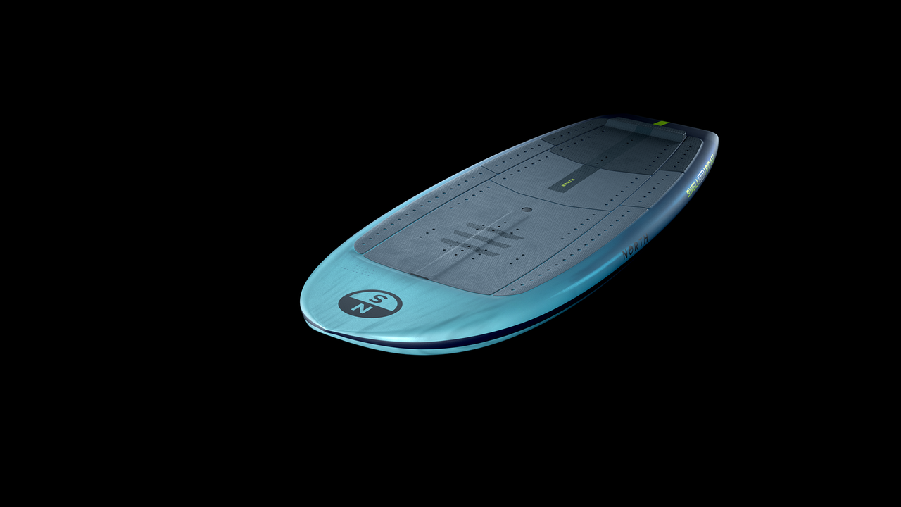 Swell Pro Foil Board - Customisable Strap Positioning technology