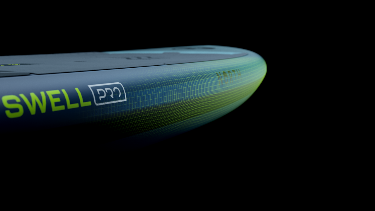 Swell Pro Foil Board - Refined Bevelled Rails technology