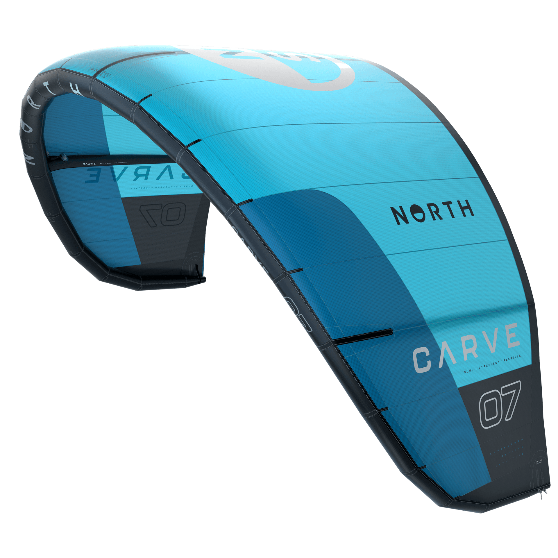North Carve Kite Turquoise 1