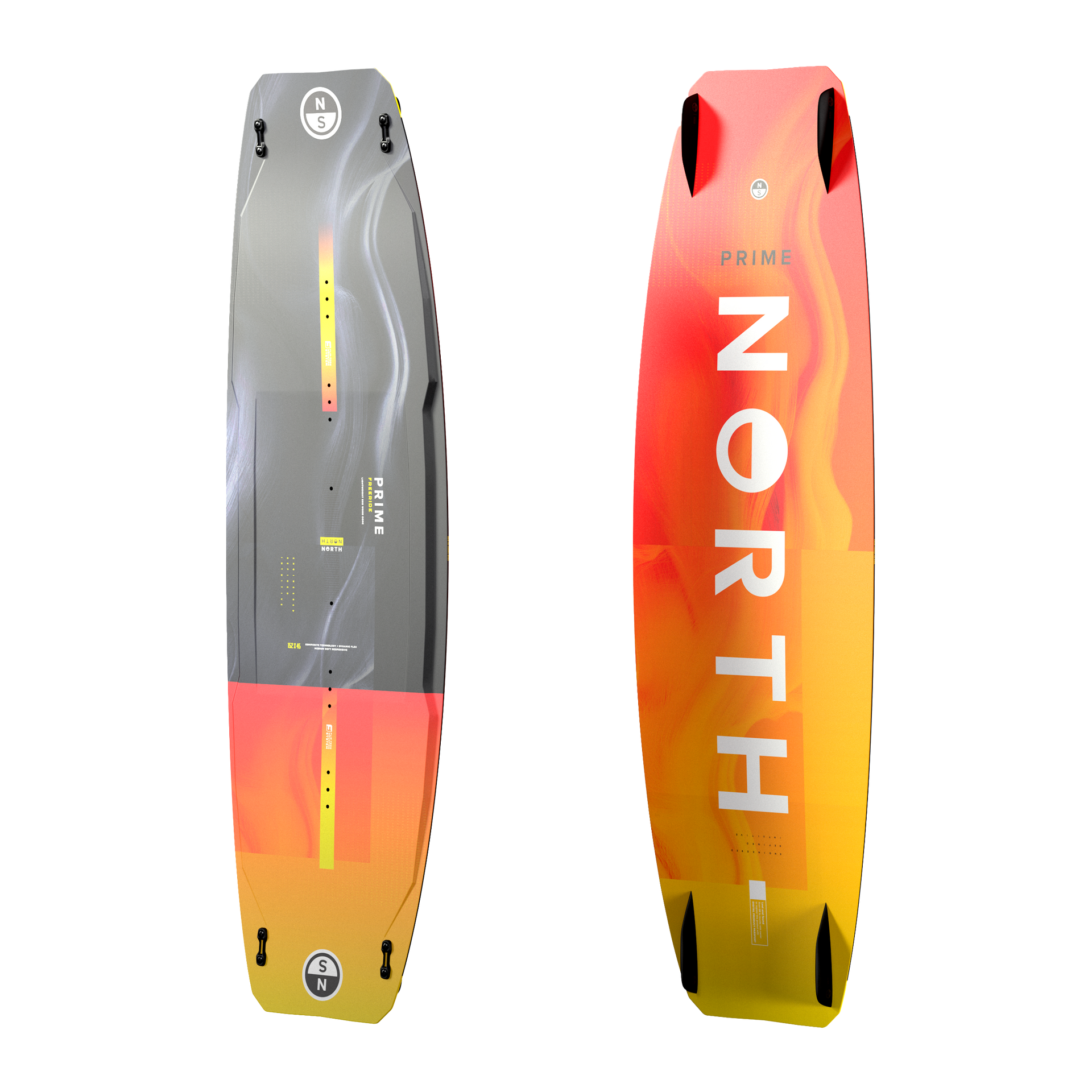 North Prime Black/Orange Flash 2