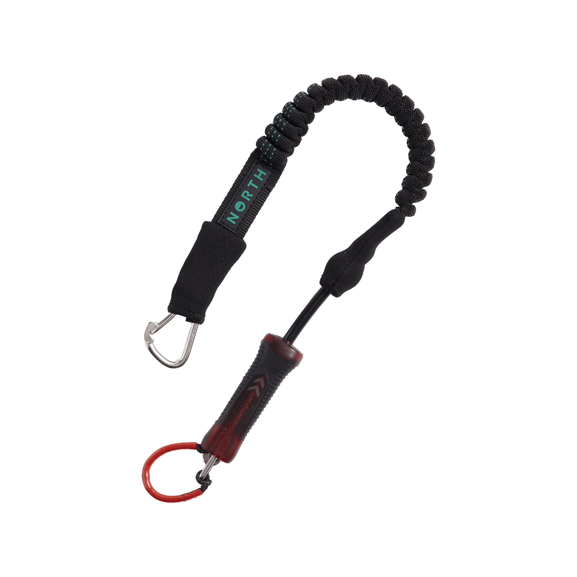 North Standard Leash Black/Red 1