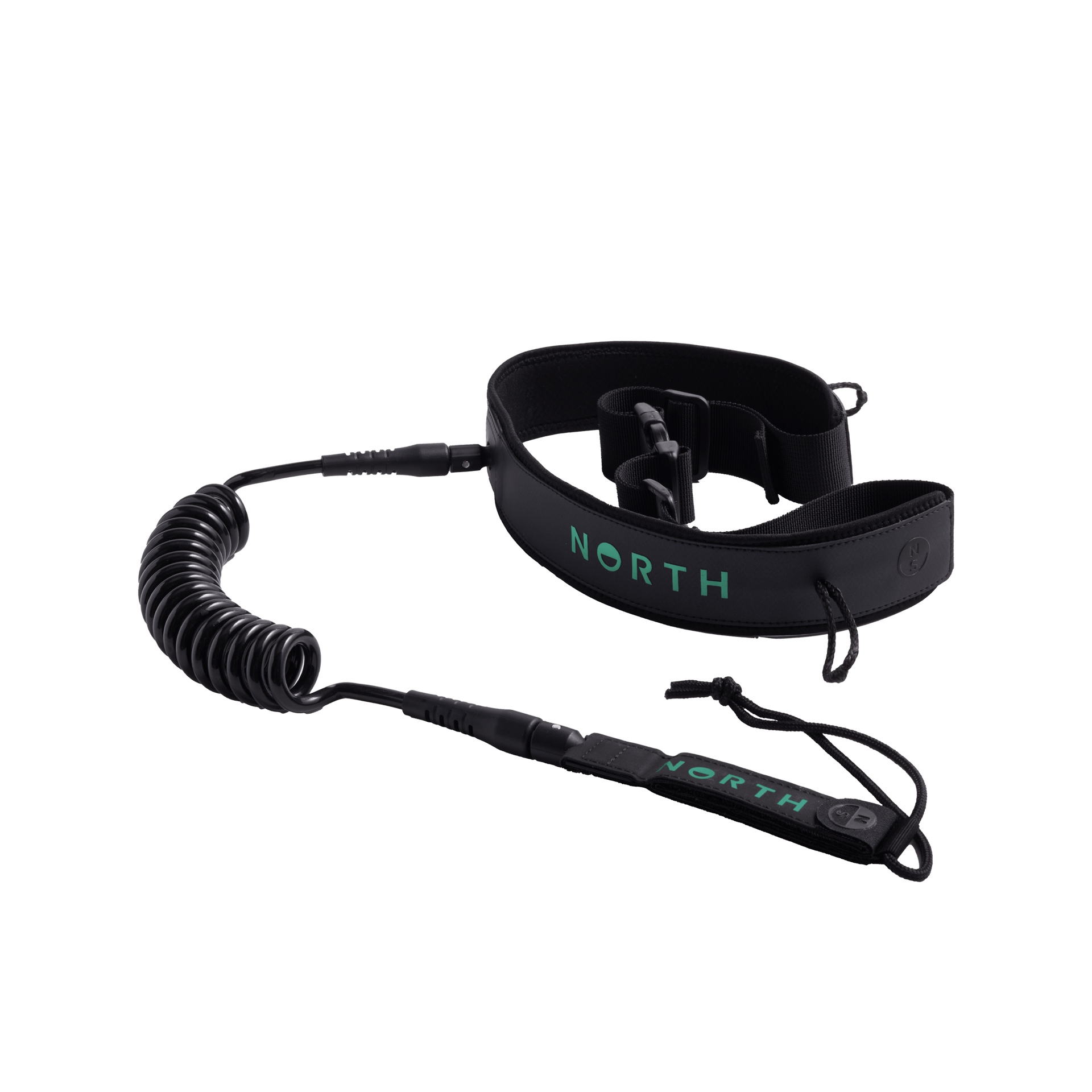 North Waist Board Leash Black 1