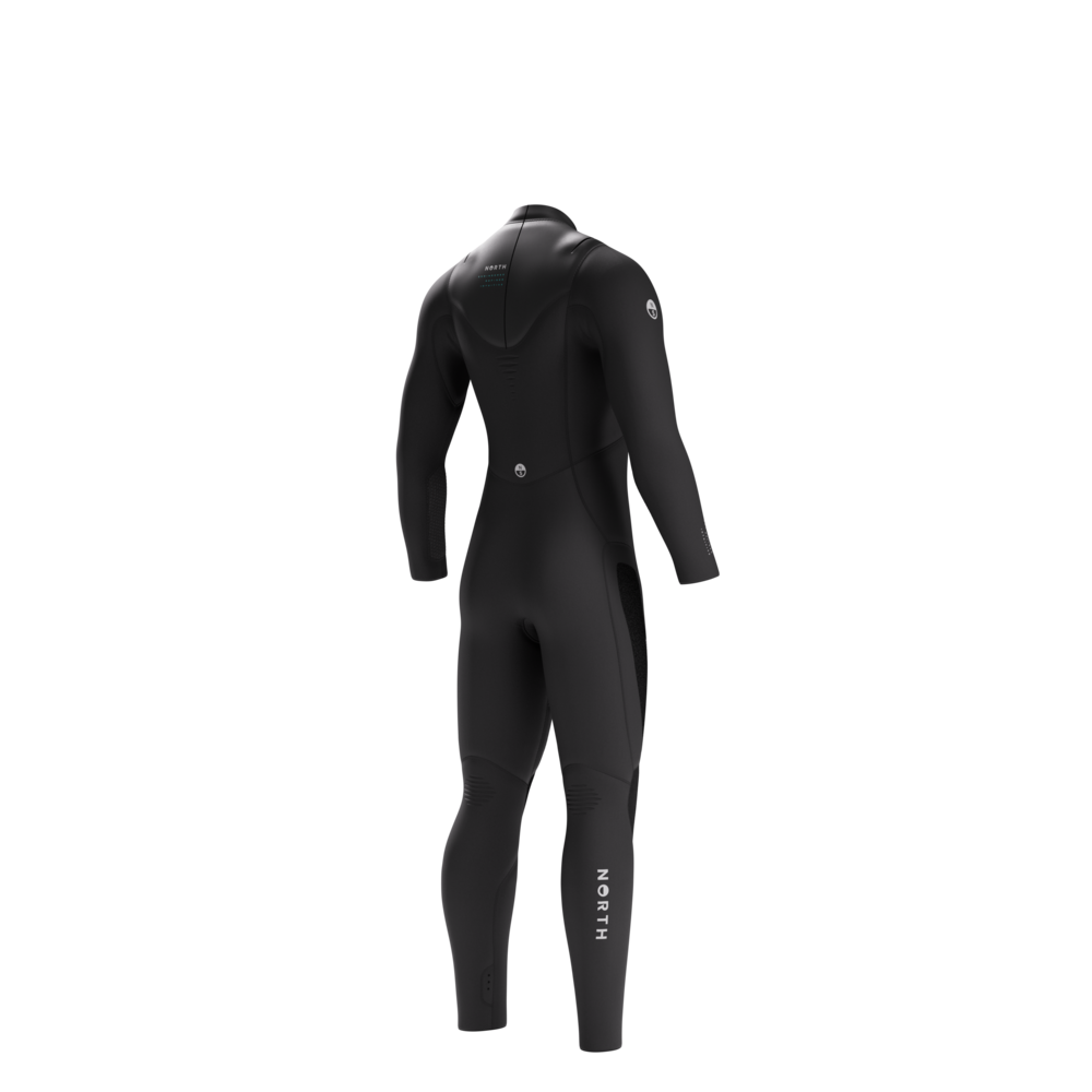 North North Foil Fullsuit 4/3 U-zip Black 2