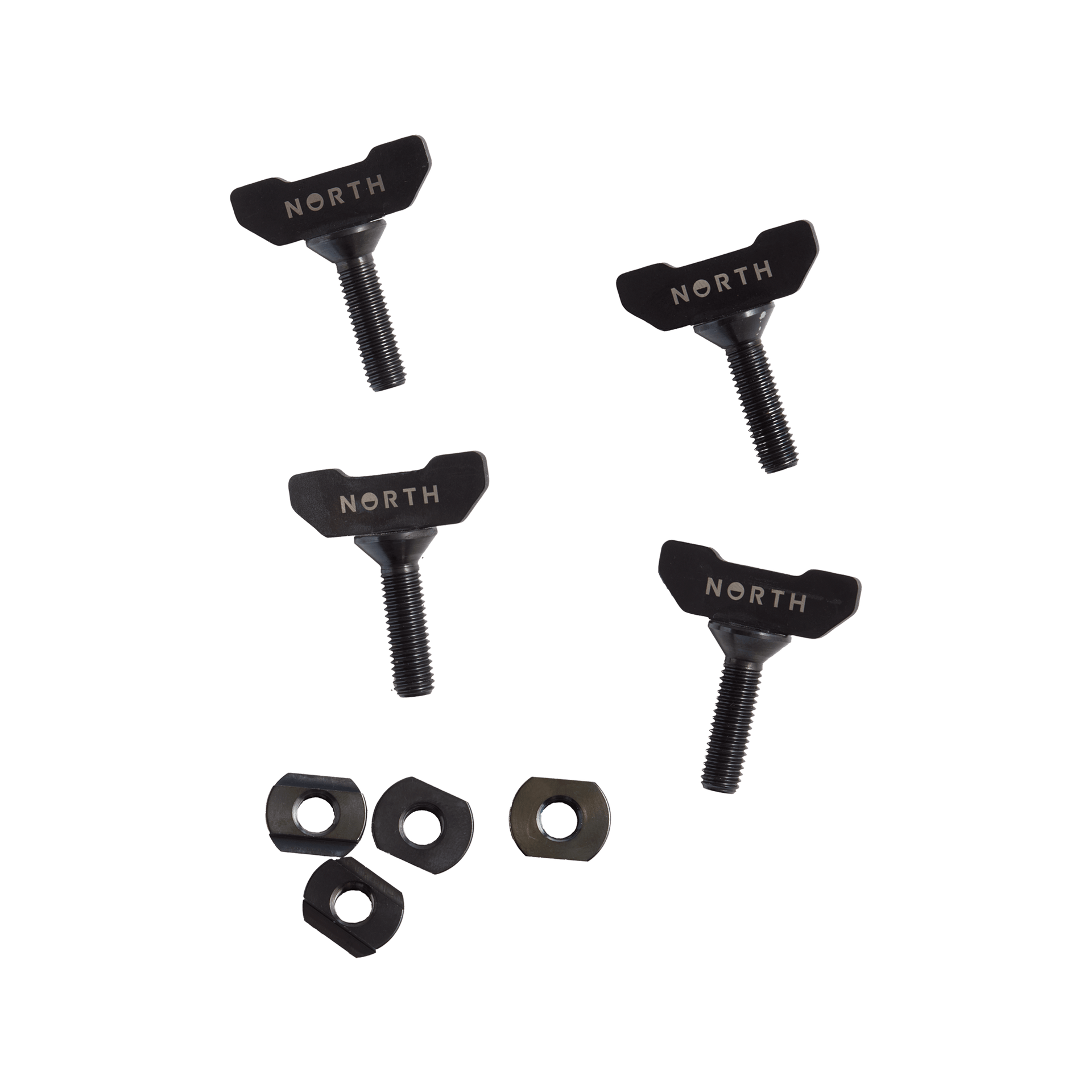 North DropBox Thumb Screw Pack Black 1