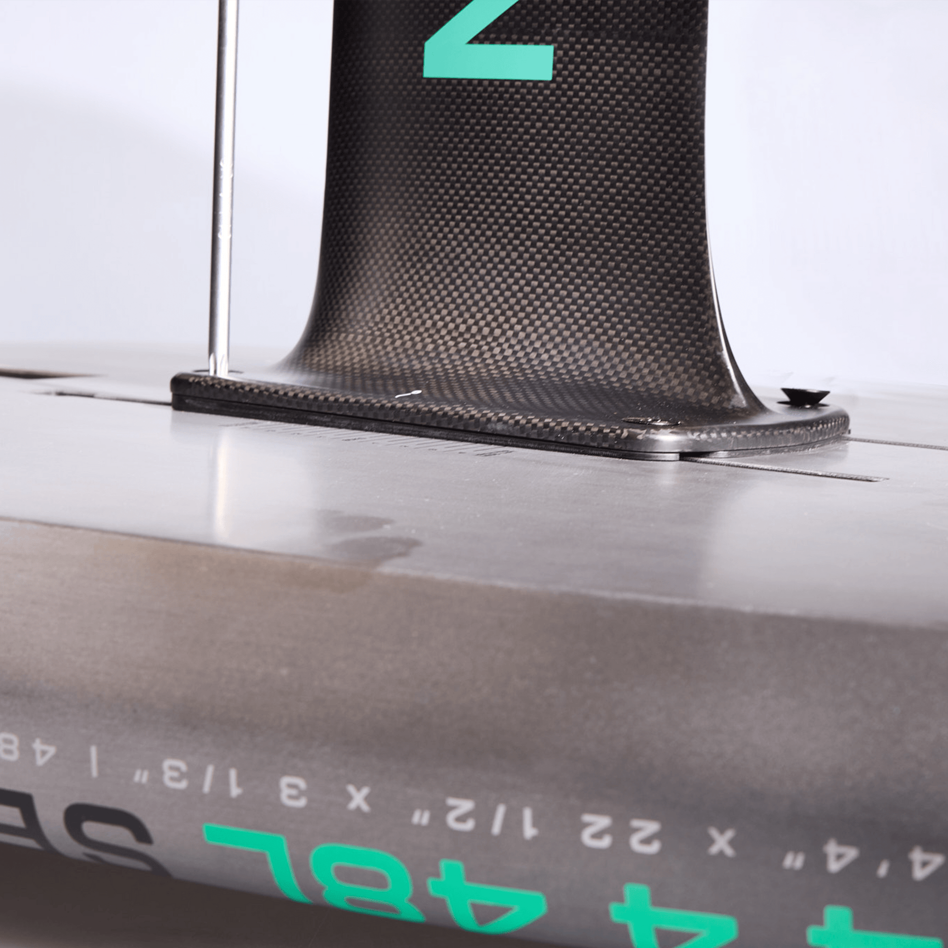 North Sonar Mast Shim Black 2