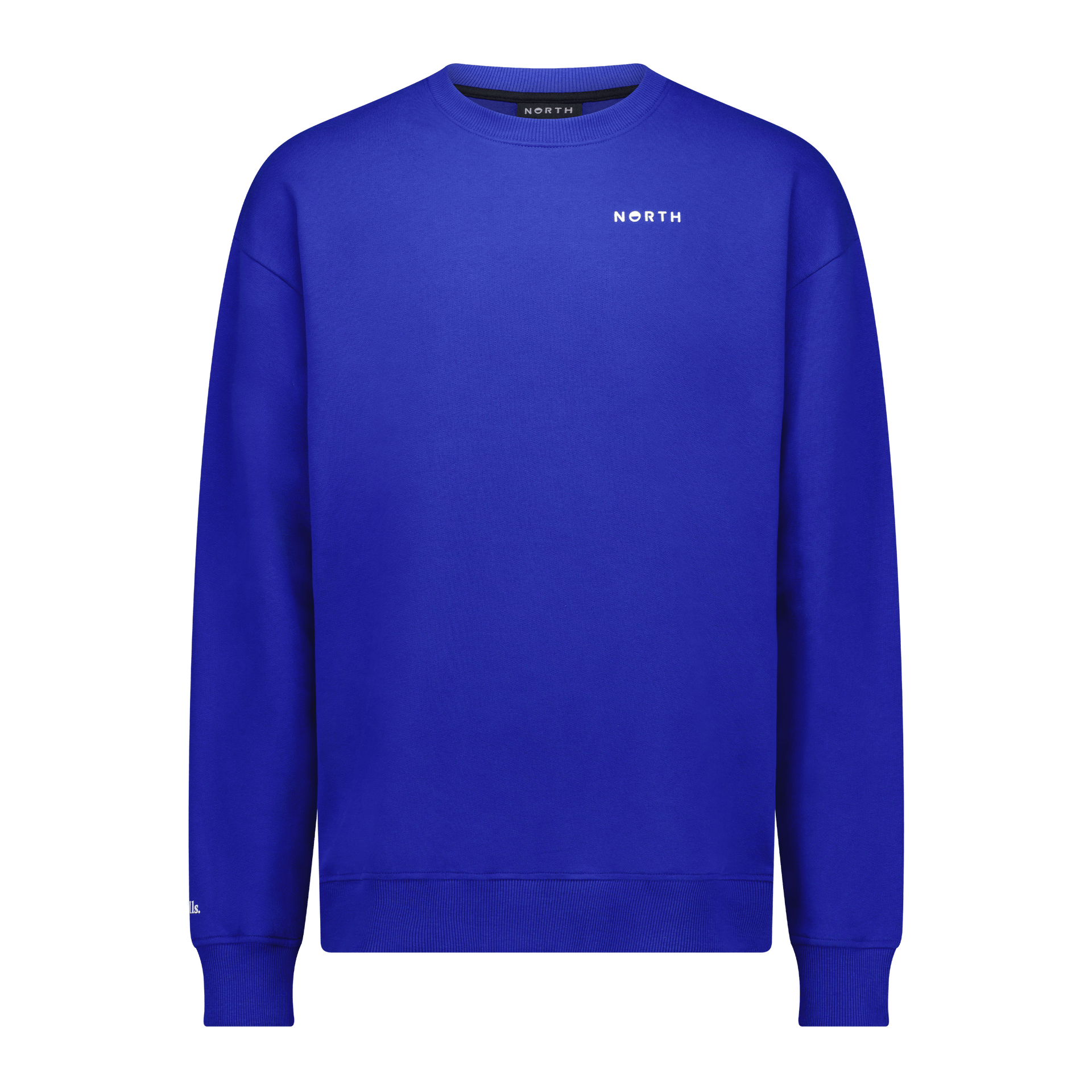 North Extreme Crew Sweat Flash Blue 1