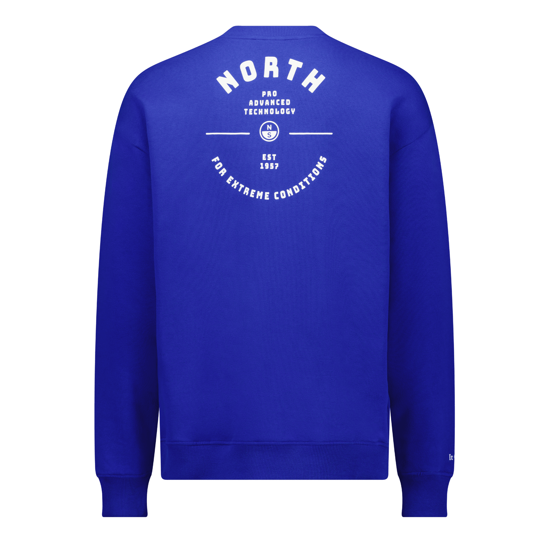 North Extreme Crew Sweat Flash Blue 2