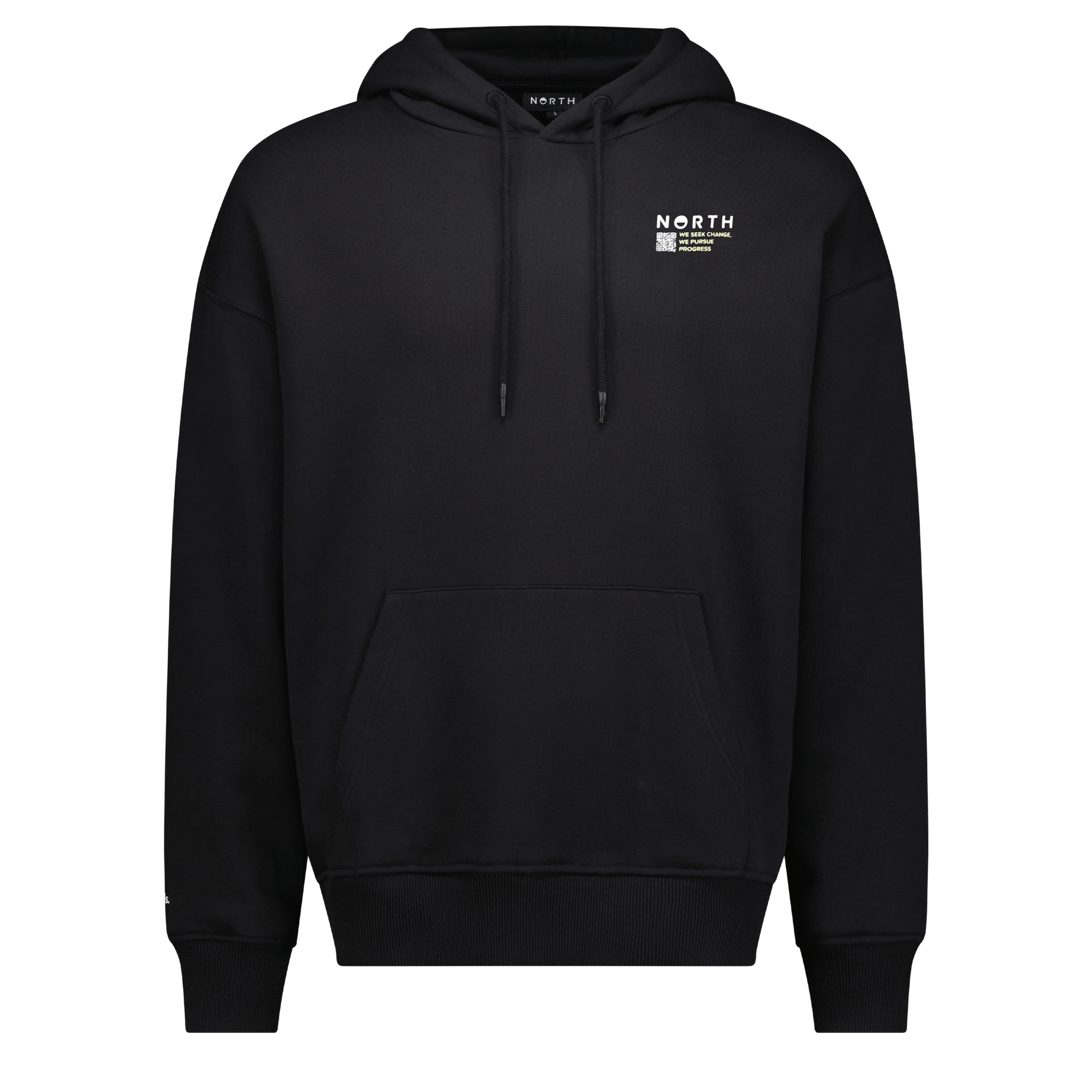 North Progress Hood Sweat Black 1