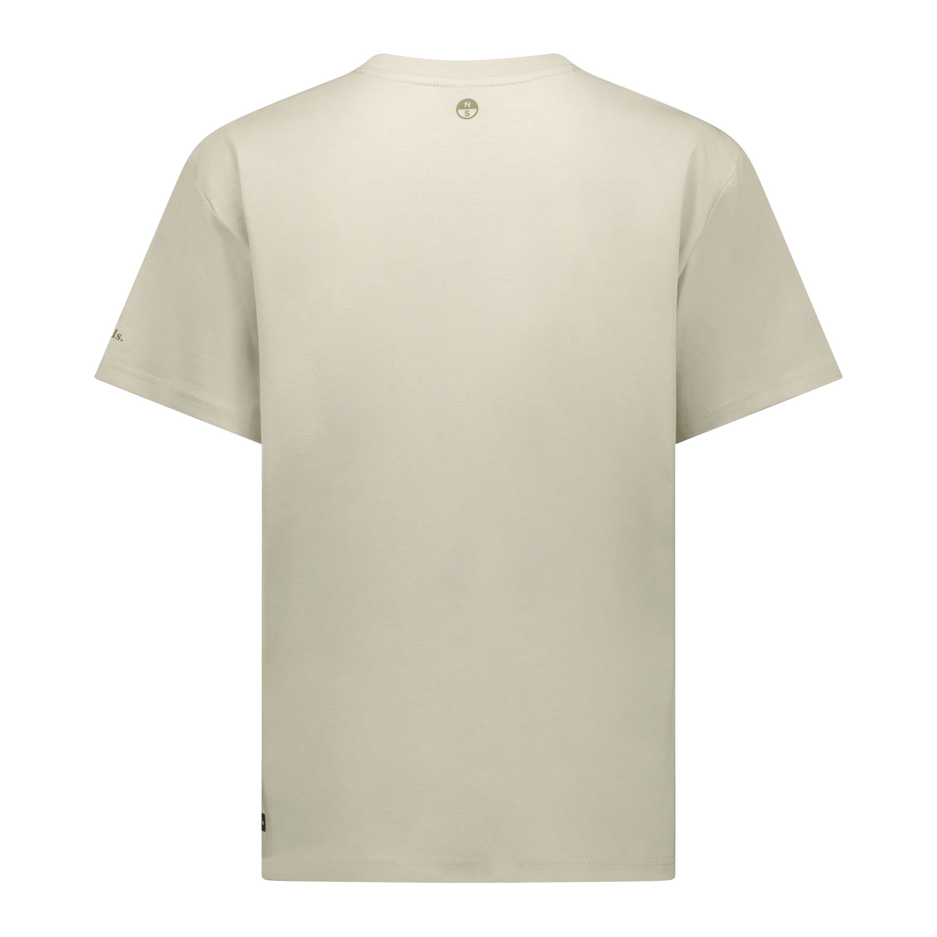 North Classic Tee Sand Grey 2
