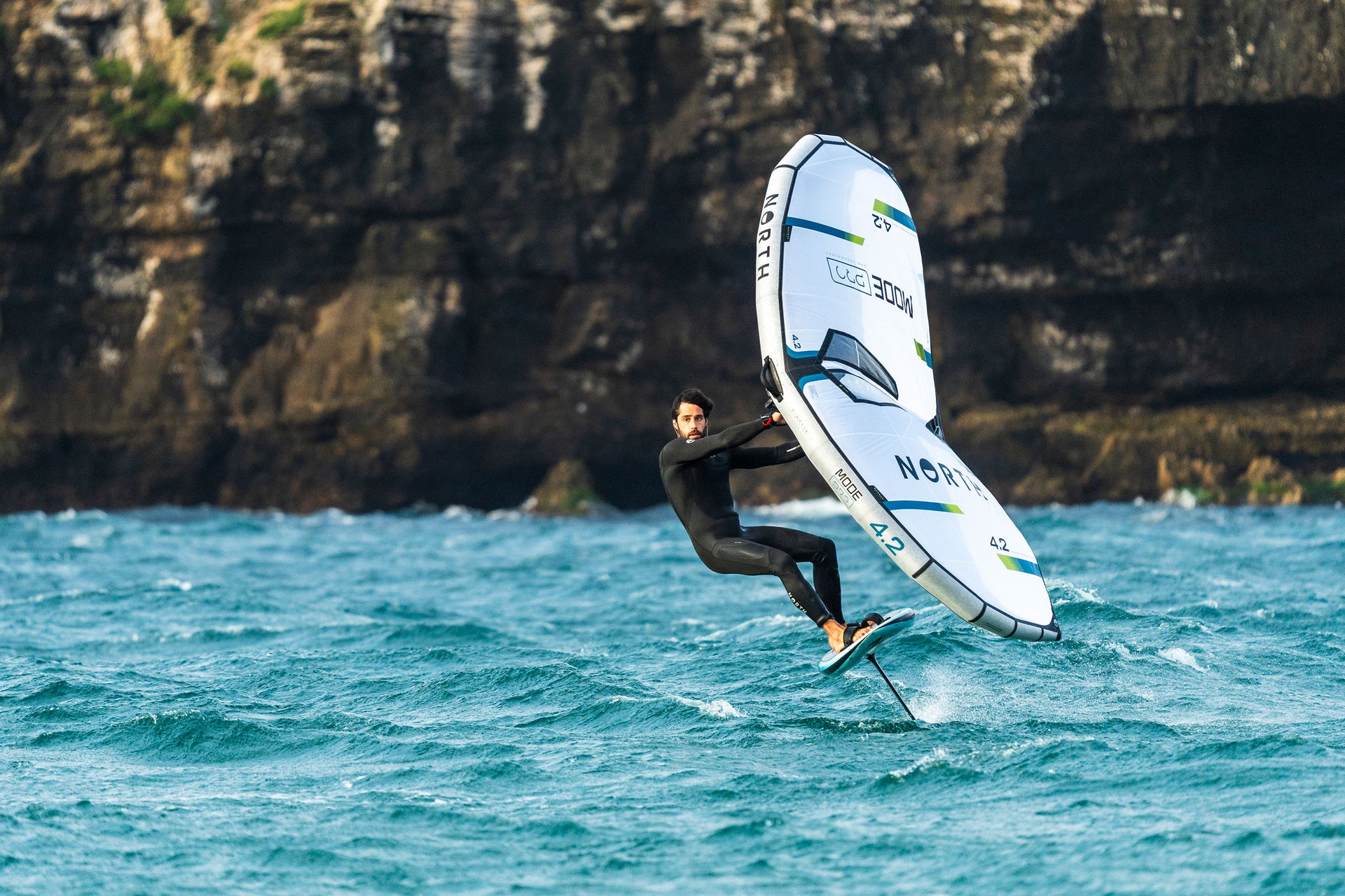 North North Foil Fullsuit 4/3 U-zip Marketing Image 4